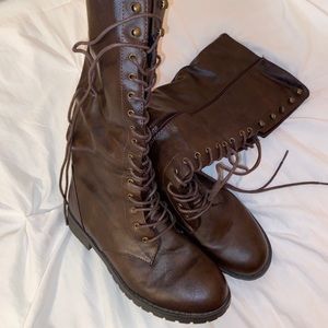 Brown Rider Boots